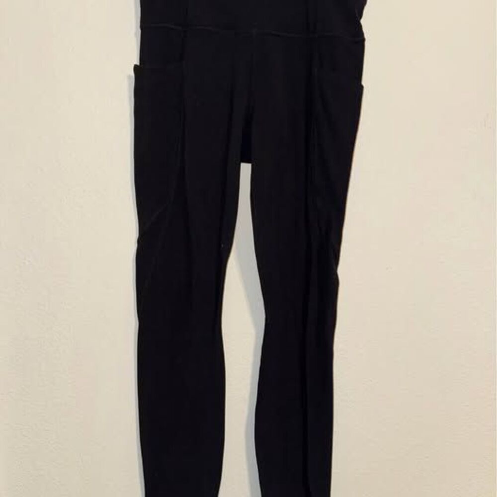 Athleta Black Leggings with Pockets